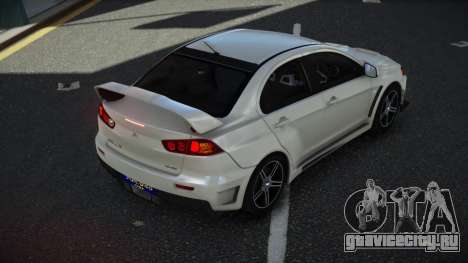 Mitsubishi Lancer Evolution X Juqdowoqa для GTA 4