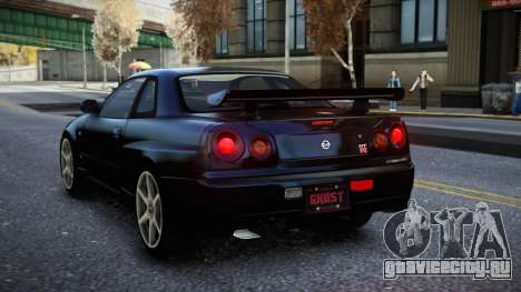 Nissan Skyline R34 Tuji для GTA 4
