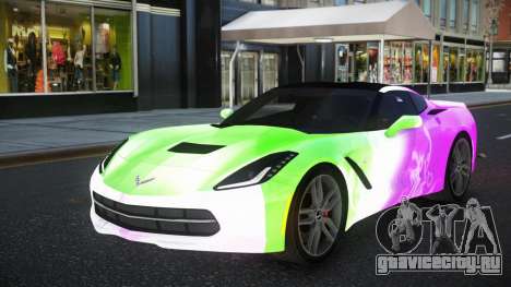 Chevrolet Corvette C7 Ewashu S12 для GTA 4