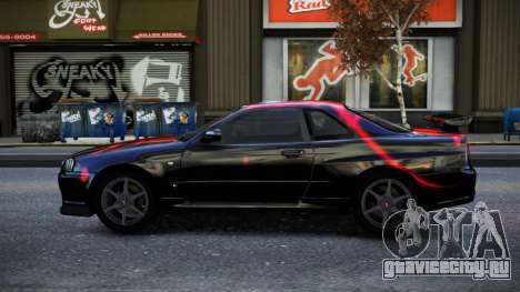 Nissan Skyline R34 Owyna S12 для GTA 4