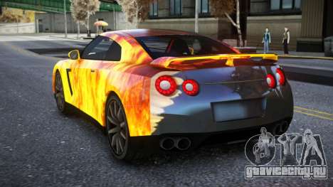 Nissan GT-R R35 Lersa S11 для GTA 4