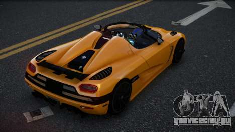 Koenigsegg Agera Jesca для GTA 4