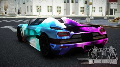 Koenigsegg Agera Jesca S2 для GTA 4