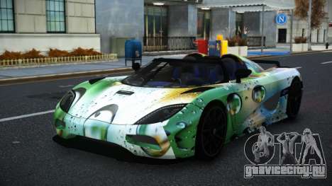 Koenigsegg Agera Jesca S8 для GTA 4