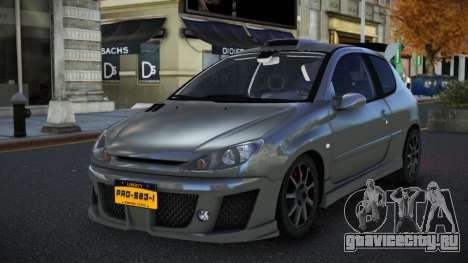 Peugeot 206 Jiujo для GTA 4