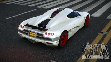 Koenigsegg CCX Zikma для GTA 4