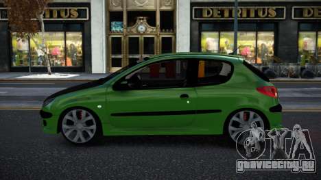 Peugeot 206 Kiwkir для GTA 4