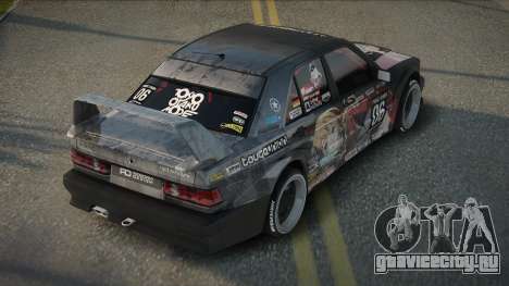 Mercedes-Benz 190E Speed Edited для GTA San Andreas