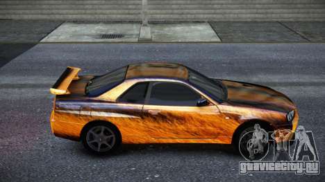 Nissan Skyline R34 Owyna S7 для GTA 4
