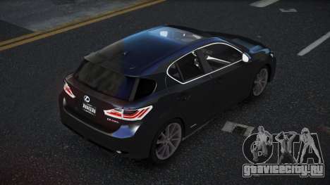 Lexus CT200H Sazlaw для GTA 4