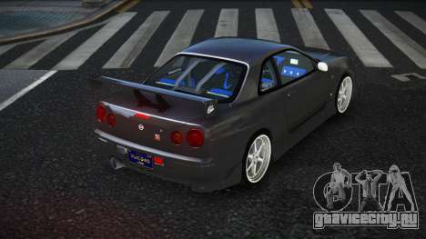 Nissan Skyline R34 Moxsijo для GTA 4