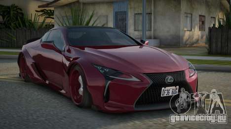 Lexus LC 500 LB для GTA San Andreas