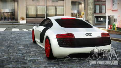 Audi R8 Cerna для GTA 4