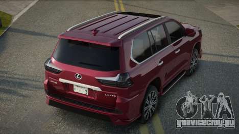 Lexus LX 570 2019 для GTA San Andreas