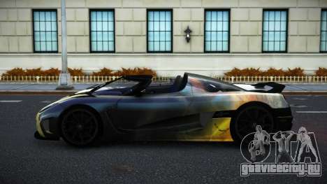 Koenigsegg Agera Jesca S5 для GTA 4