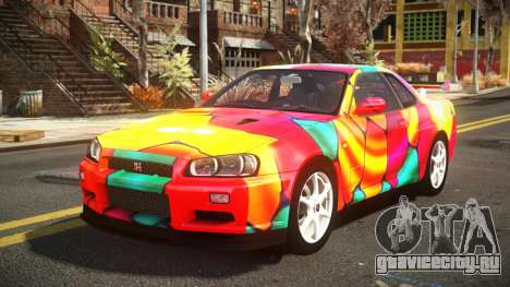 Nissan Skyline R34 Nehgan S11 для GTA 4