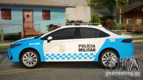 Toyota Corolla 2021 PMERJ 2025 для GTA San Andreas