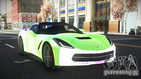Chevrolet Corvette C7 Ewashu S12 для GTA 4