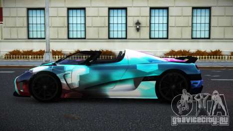 Koenigsegg Agera Jesca S2 для GTA 4