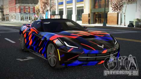 Chevrolet Corvette C7 Ewashu S13 для GTA 4