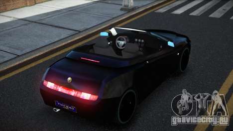 Alfa Romeo Spider Lasul для GTA 4