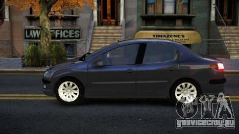 Peugeot 206 Lomkayiqa для GTA 4