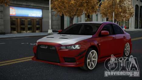 Mitsubishi Lancer Evolution X Fackam для GTA 4