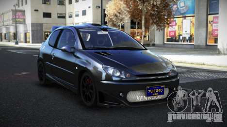 Peugeot 206 Zodin для GTA 4