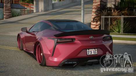 Lexus LC 500 LB для GTA San Andreas