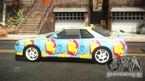 Nissan Skyline R34 Nehgan S5 для GTA 4