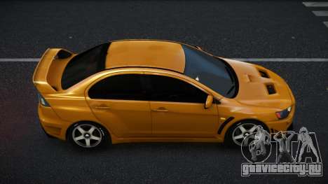 Mitsubishi Lancer Evolution X Jigwus для GTA 4