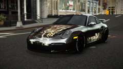 Porsche 977 GT2 Ashid S10 для GTA 4