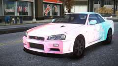 Nissan Skyline R34 Owyna S4 для GTA 4