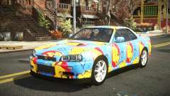 Nissan Skyline R34 Nehgan S5 для GTA 4