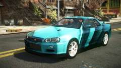 Nissan Skyline R34 Nehgan S3 для GTA 4