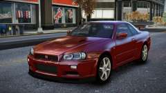 Nissan Skyline R34 Owyna для GTA 4