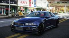 Nissan Skyline R34 Iwuq для GTA 4