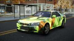 Nissan Skyline R34 Calosca S9 для GTA 4