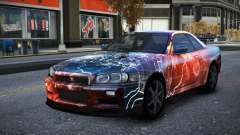 Nissan Skyline R34 Owyna S10 для GTA 4