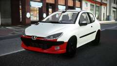 Peugeot 206 Taydajo для GTA 4