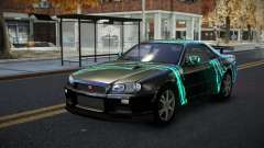 Nissan Skyline R34 Calosca S1 для GTA 4