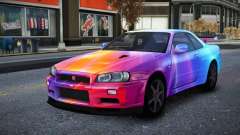 Nissan Skyline R34 Owyna S8 для GTA 4