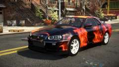 Nissan Skyline R34 Nehgan S9 для GTA 4
