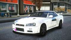 Nissan Skyline R34 Owyna S11 для GTA 4
