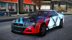 Nissan Skyline R34 Owyna S9 для GTA 4