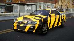 Nissan Skyline R34 Calosca S14 для GTA 4
