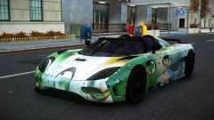 Koenigsegg Agera Jesca S8 для GTA 4