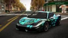 Ferrari 458 Ashber S6 для GTA 4