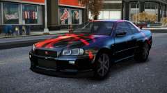 Nissan Skyline R34 Owyna S12 для GTA 4