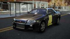 Nissan Skyline R34 Calosca S2 для GTA 4